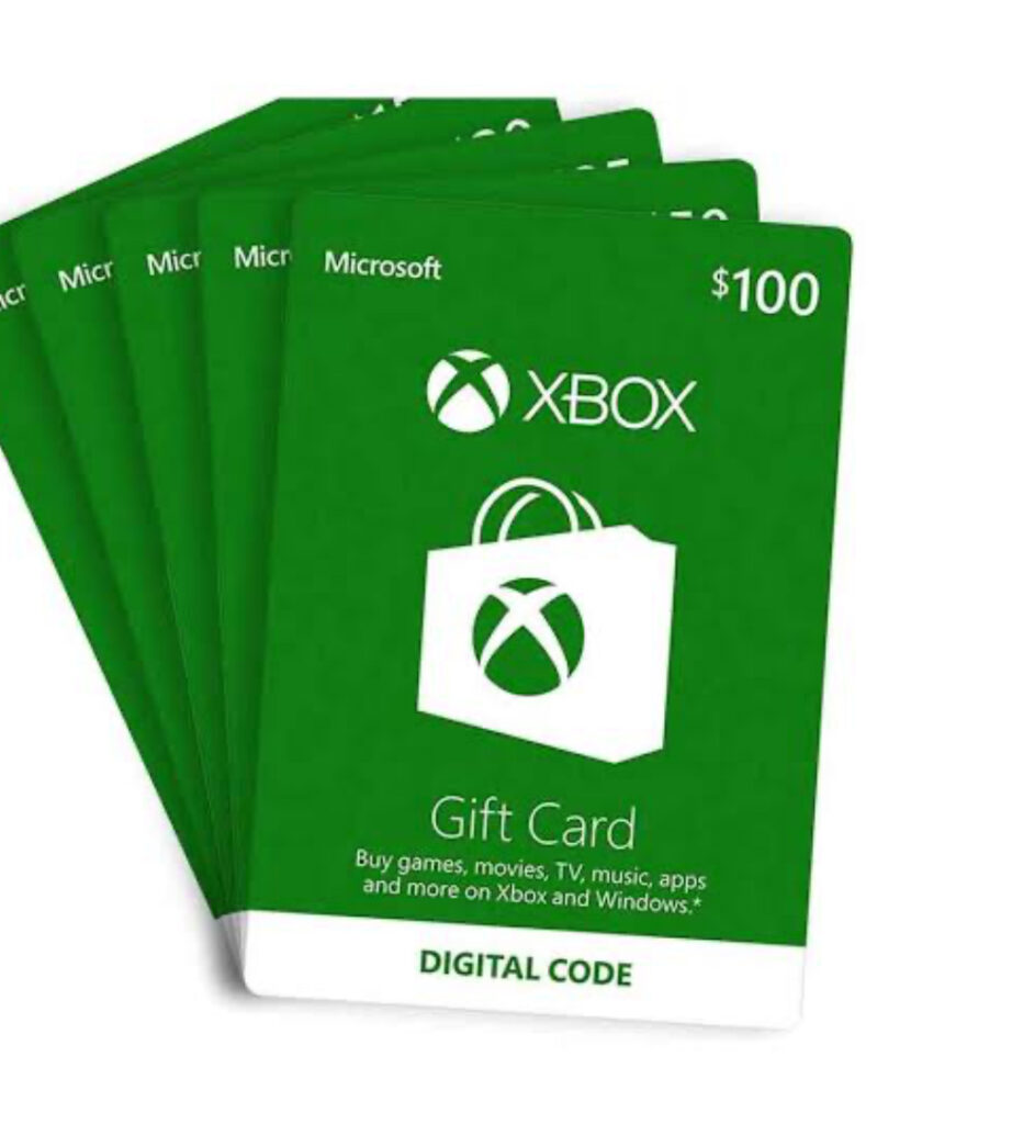 Xbox gift cards in Nigeria 
