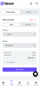 Free cyprus virtual number