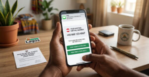 A user trying to get an Austria virtual number in Nigeria 